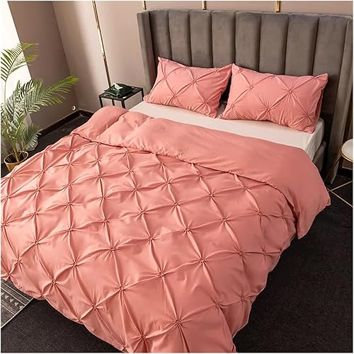 Miniatura 9 de Bed, Pinch Pleat Duvet Cover 220x240 Solid Color Single and Double Bedding Sets Duvet Cover Duvet Cover Combo