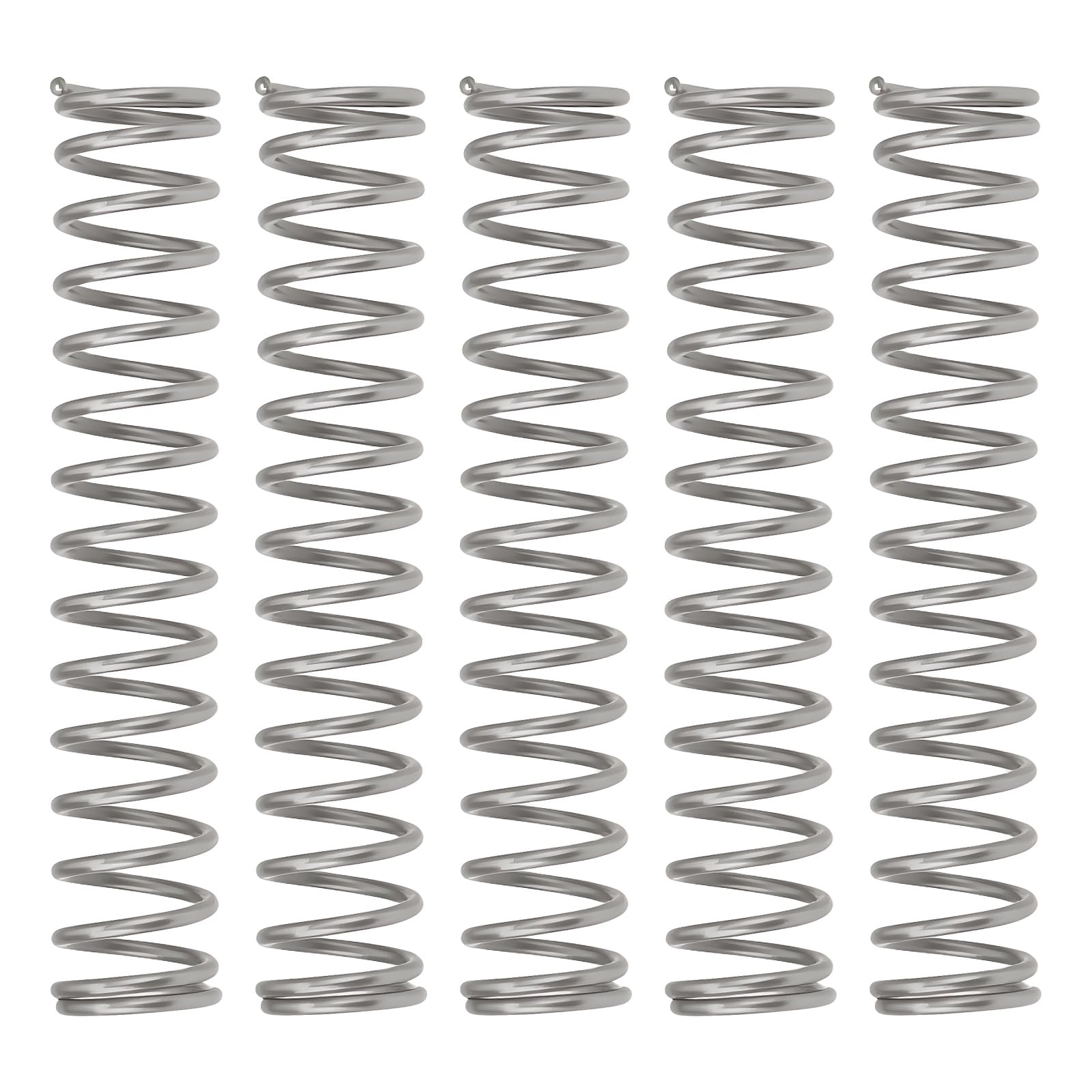 Briny River 100Pcs Compression Springs Stainless Steel Springs 20X3.7mm Wire Diameter 0.4Mm For Home Appliances Motor Equipment Automobile Lawnmower