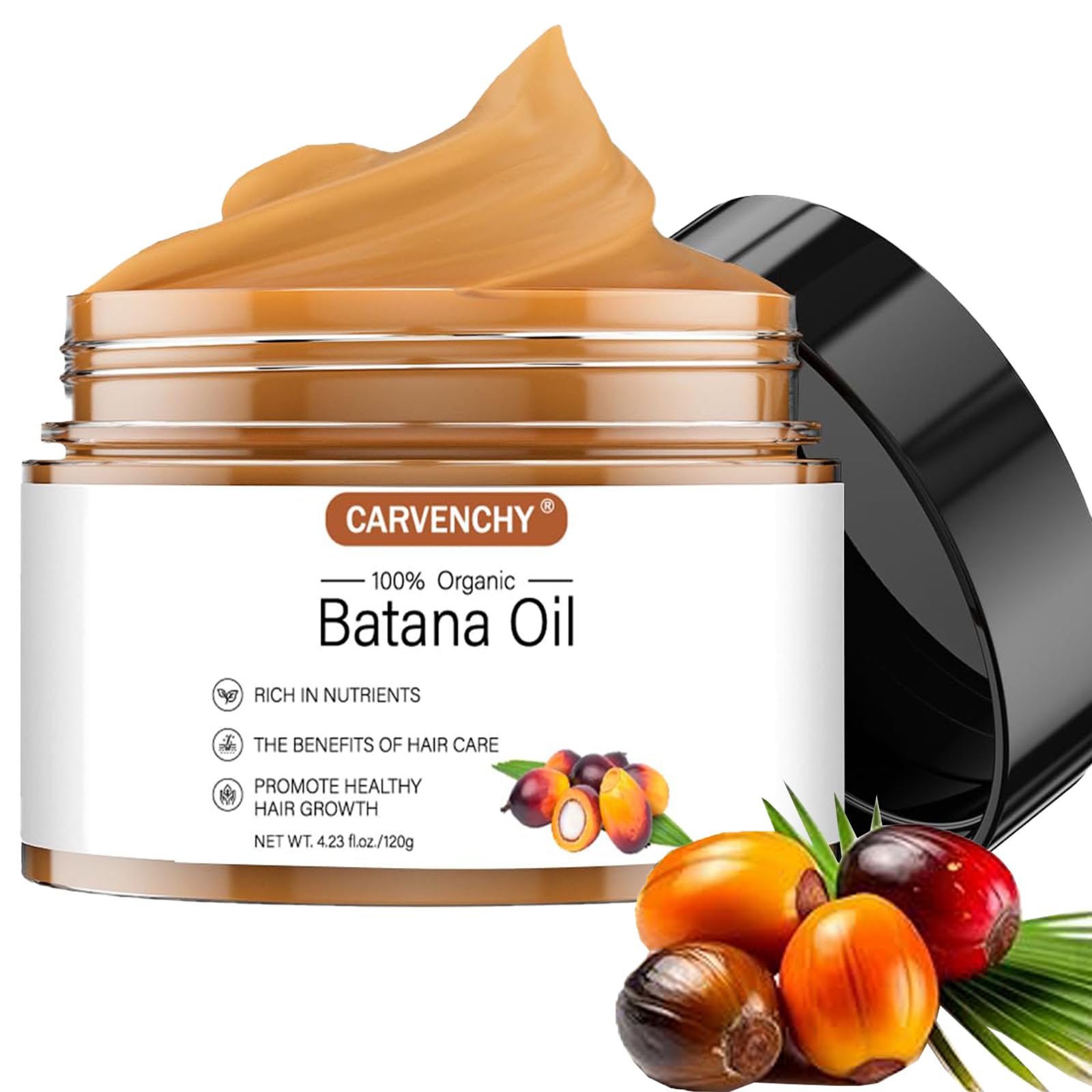 Huile De Batana 100% Pure Pour Croissance Cheveux - Masque Capillaire Naturel, Neuf