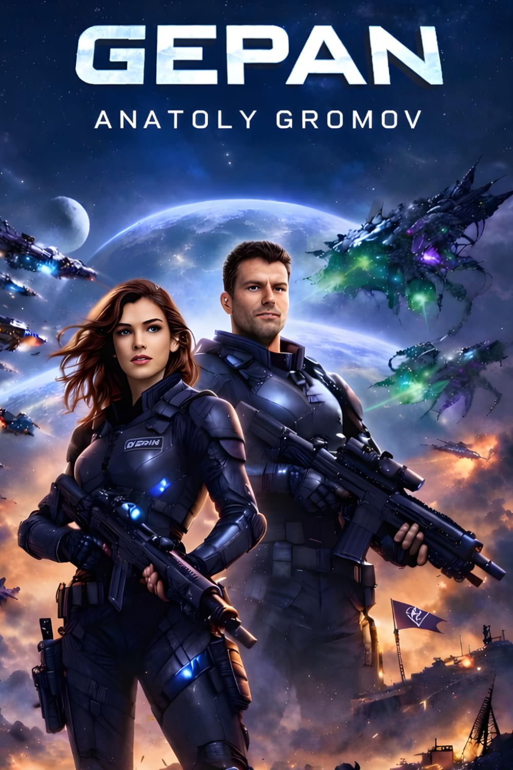 Gepan: Superintelligence. Fantasy. Military fiction. Space fiction. Aliens. Love. (GEPAN Saga)