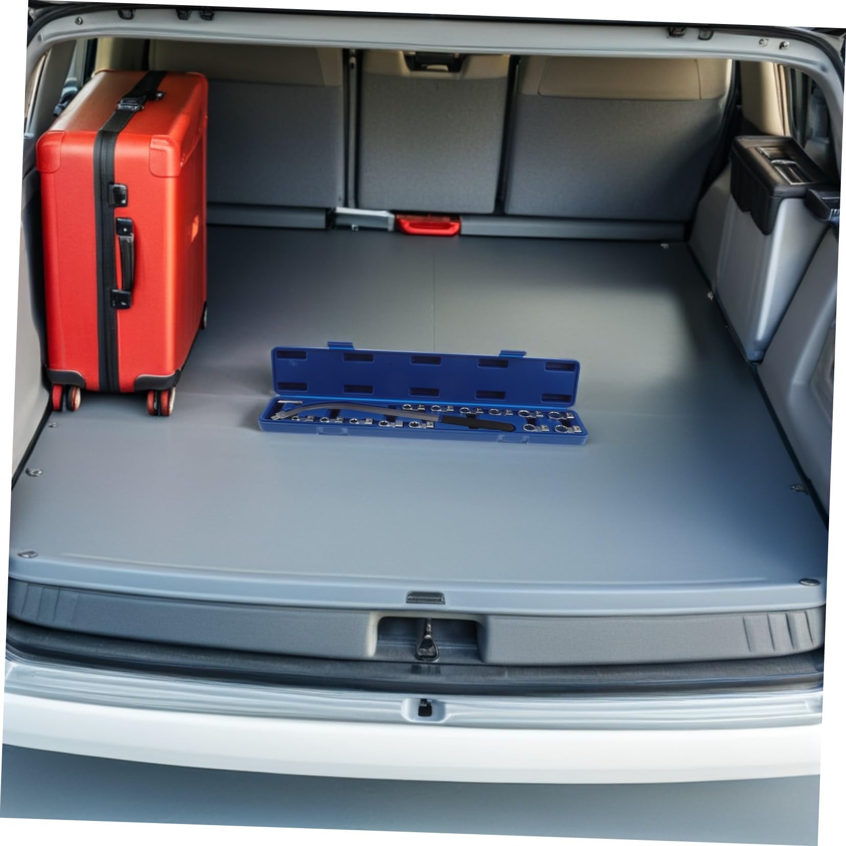 HEMOTON Jeu de 15 Outils en Acier pour Réparation Automobile, Clé de Réglage du Galet Tendeur et Extracteur de Courroie de Tension, Adapté aux Travaux de Mécanicien Auto