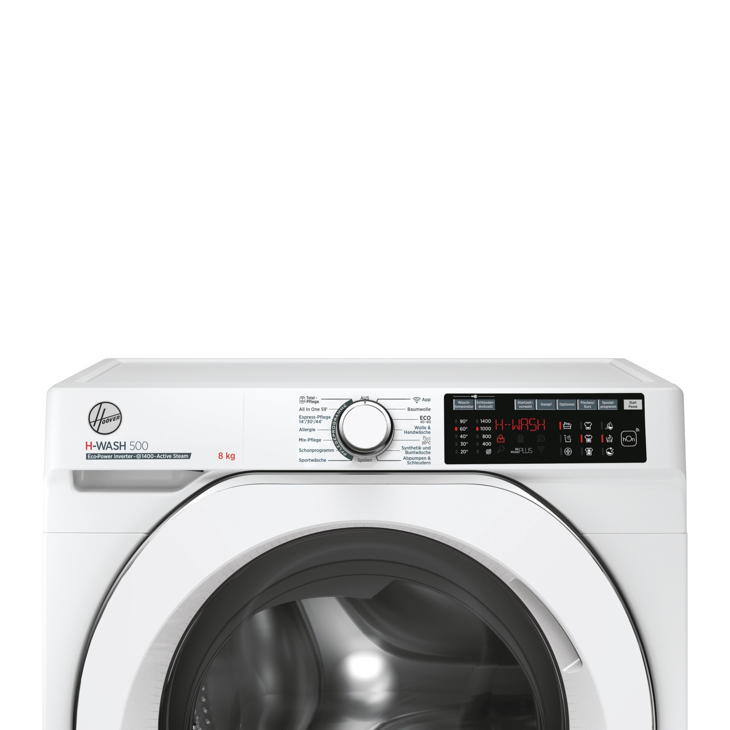 Hoover HWQ 48AMC/1-84 Waschmaschine I I Wi-Fi und Bluetooth I Inverter-Motor I Dampfoption I Fleckenoption 8kg – Bild 4