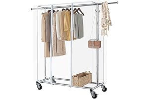 GREENSTELL Clothes Rack with Cover