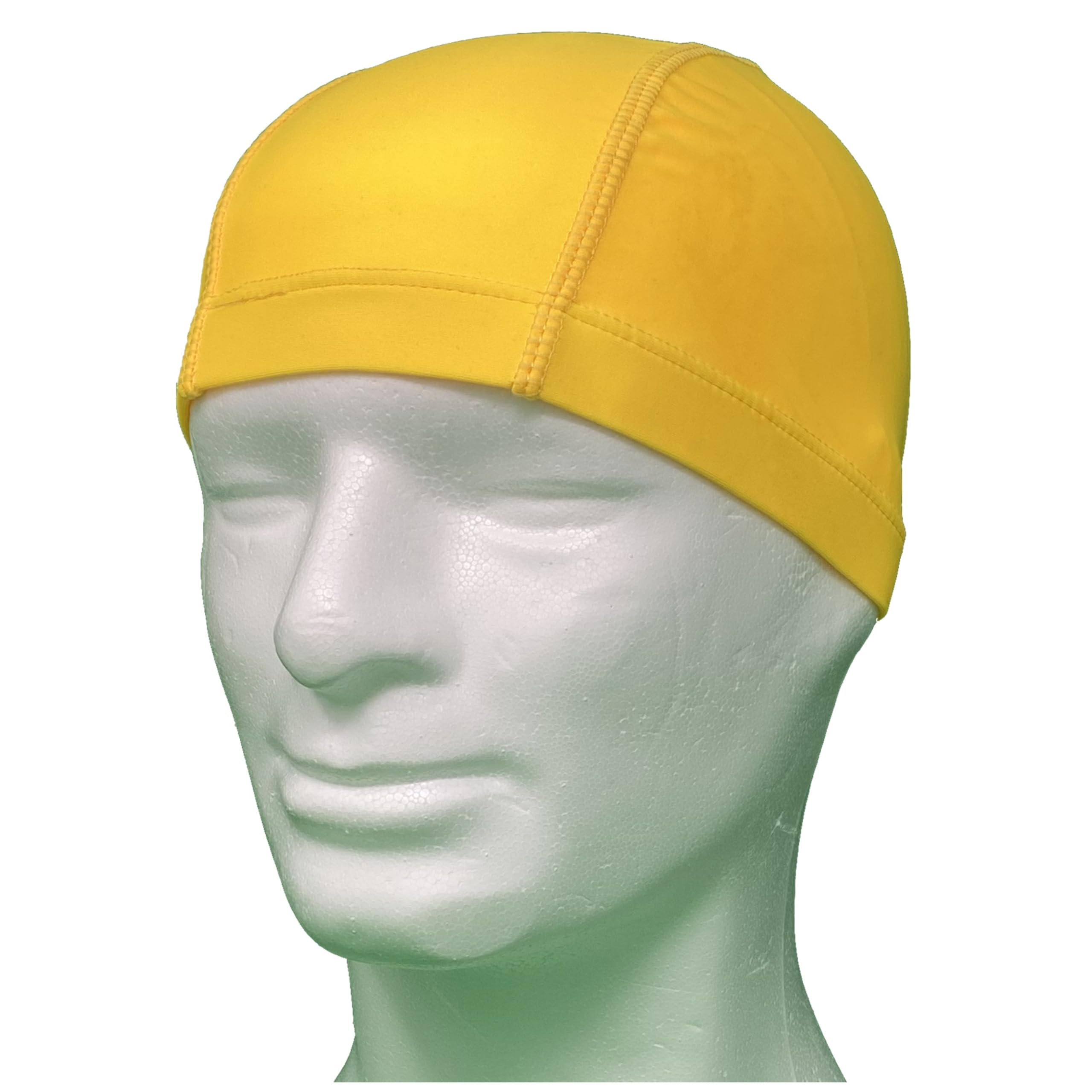 Gorros de natación Profesionales de Licra hipoalergénico sin látex ni Silicona – Gorro de Piscina Unisex - 50 Piezas