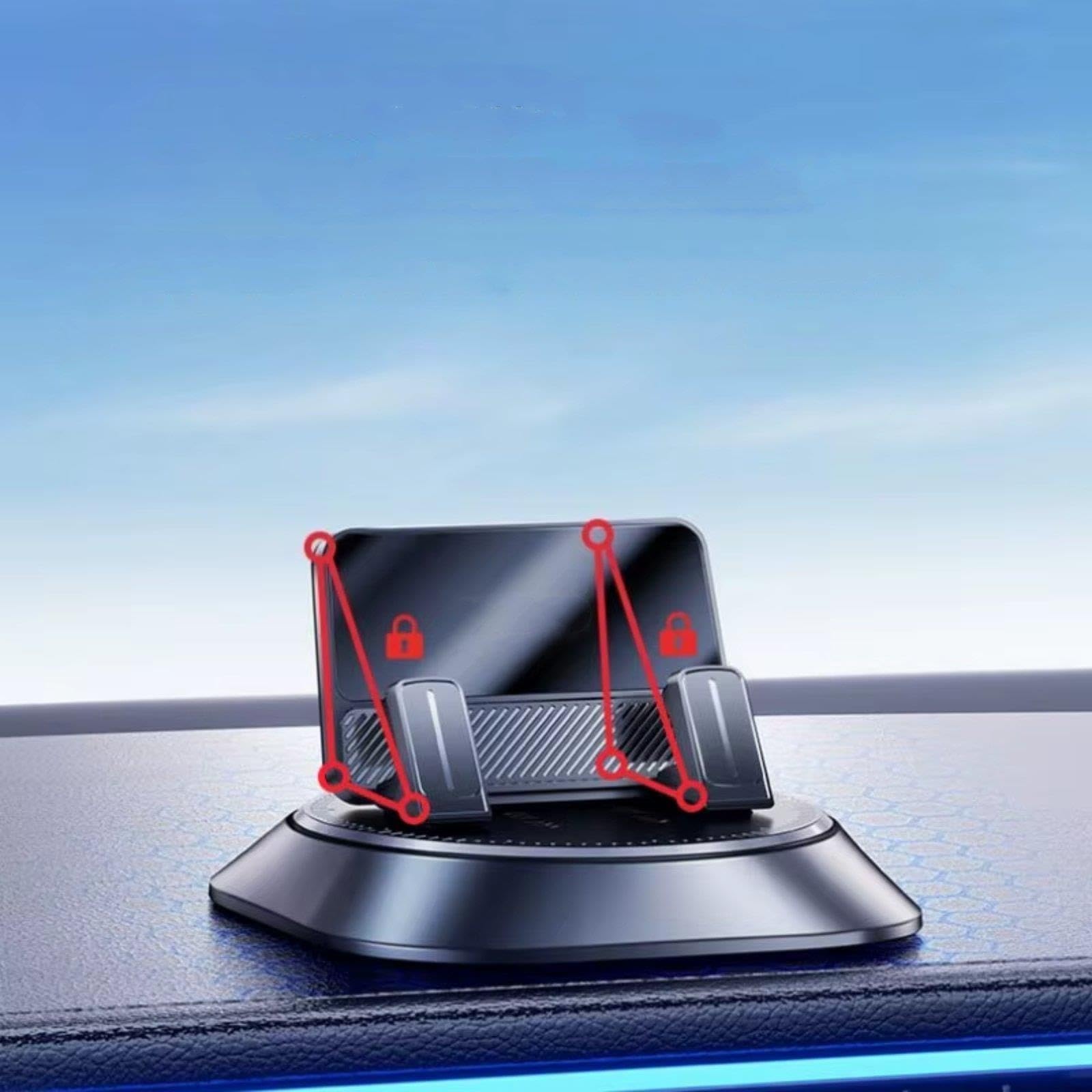 Staffa Supporto Cruscotto 360 Navigazione Mobile