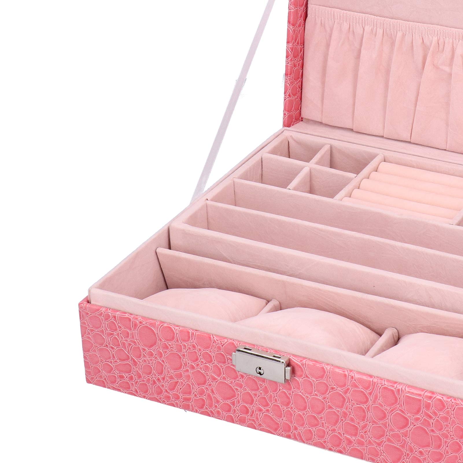 Amazon.co.jp: Xyntor 女性用ジュエリーボックス | PUレザー時計