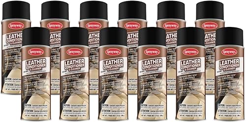 Sprayway SW991 - Acondicionador y limpiador de cuero 14 onzas