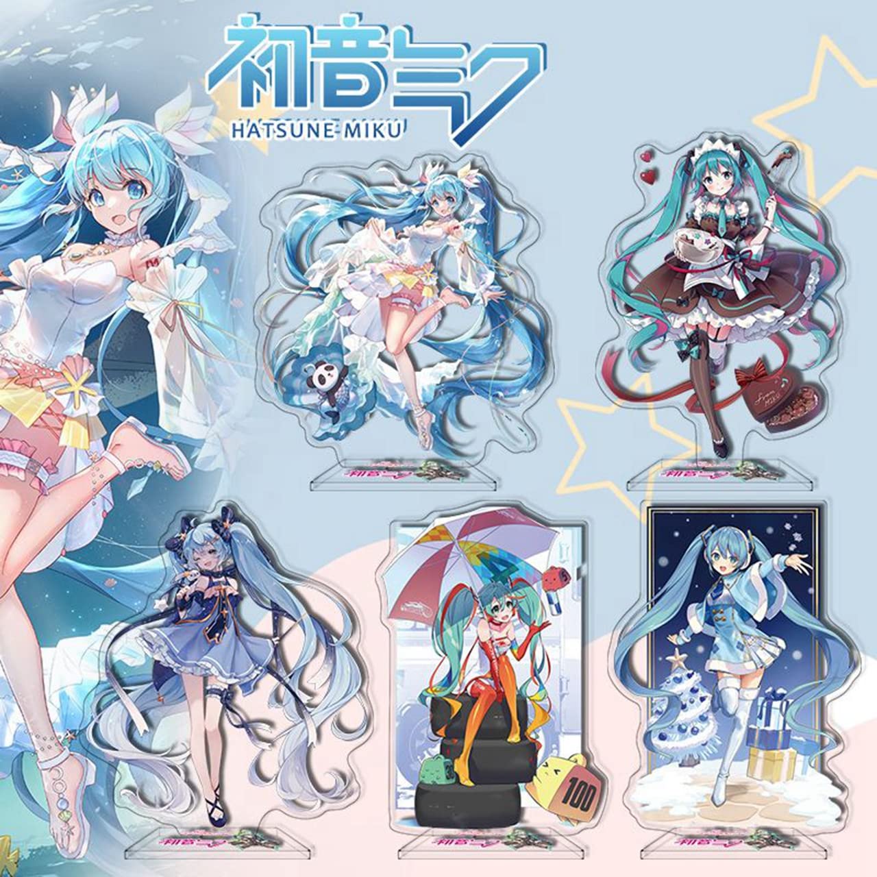 Amazon.co.jp: xushi初音ミク アクリルスタンド 台座あり 人気アニメ