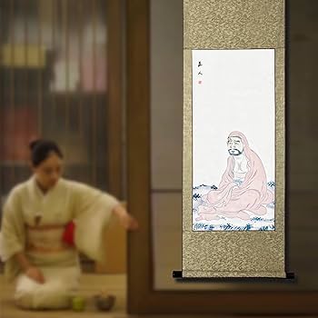 中国美術品・中国名家書画・海老水墨画・掛け軸・書道・屏風・大型書画掛軸 真作】掛軸 斉白石『墨海老』中国画 紙本 肉筆 合せ箱付 掛け軸