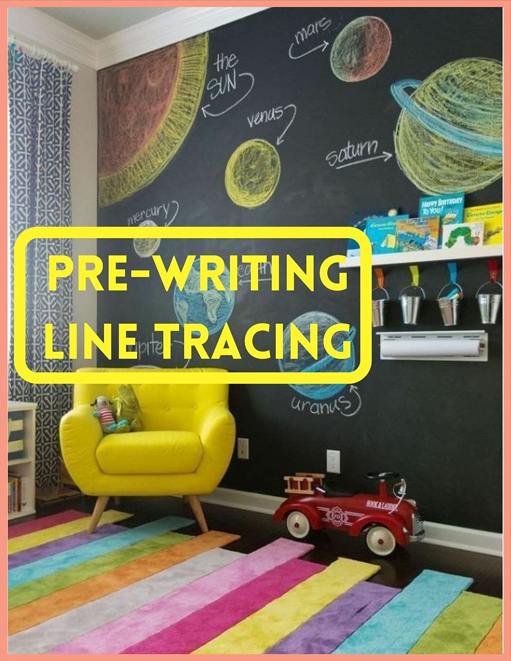 Pre-writing exercise book for kids: Back to School tracing book for kids age 2-5