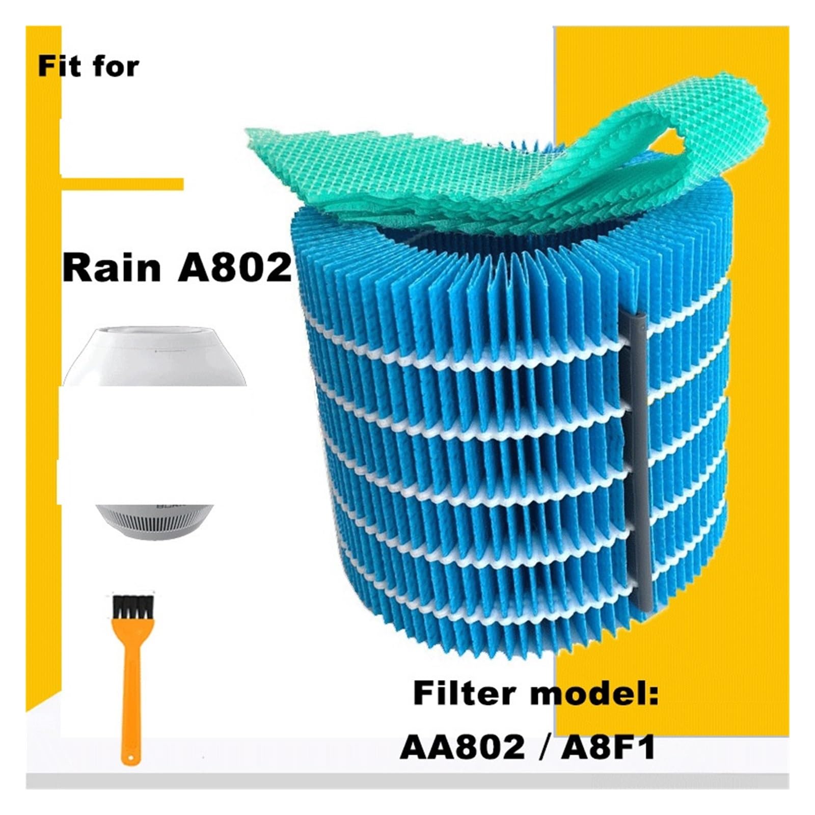 Filtro De Humidificación AA802 A8F1, Compatible Con Bork Y Rain A802