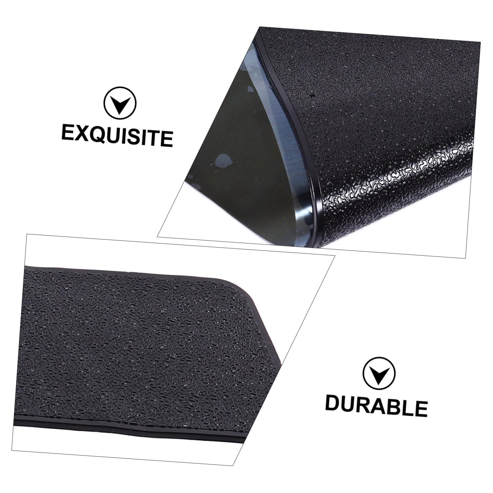 AUTSUPPL Long Strip Leather Surface Car Anti-Skid Pad 2 Pack Non-Slip Mats Car Phone Mat Household Storage Pad Car Supplies
