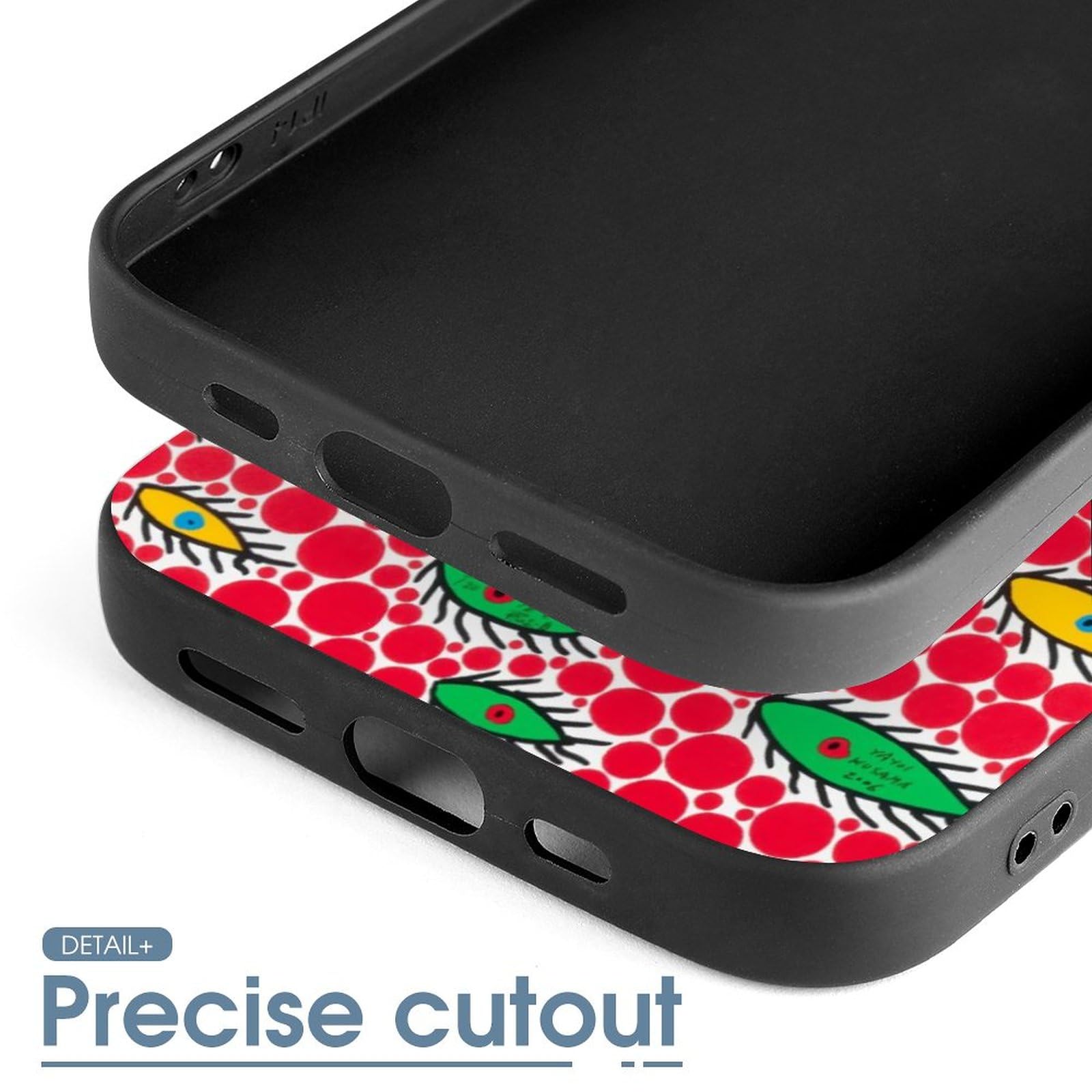 Amazon.co.jp: Yayoi Kusama iPhone 14 Case, Smartphone Case, iPhone