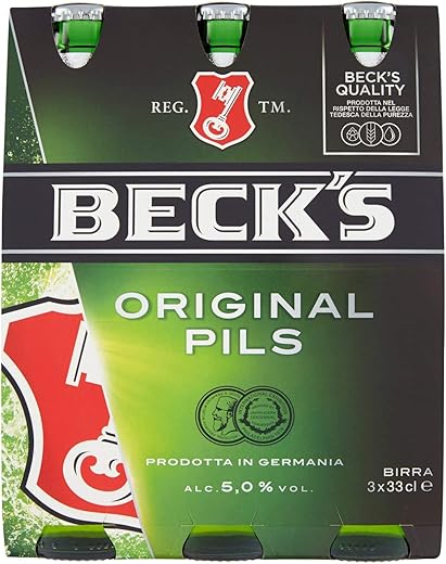 Beck's Beer Bottle, 3 x 330 ml