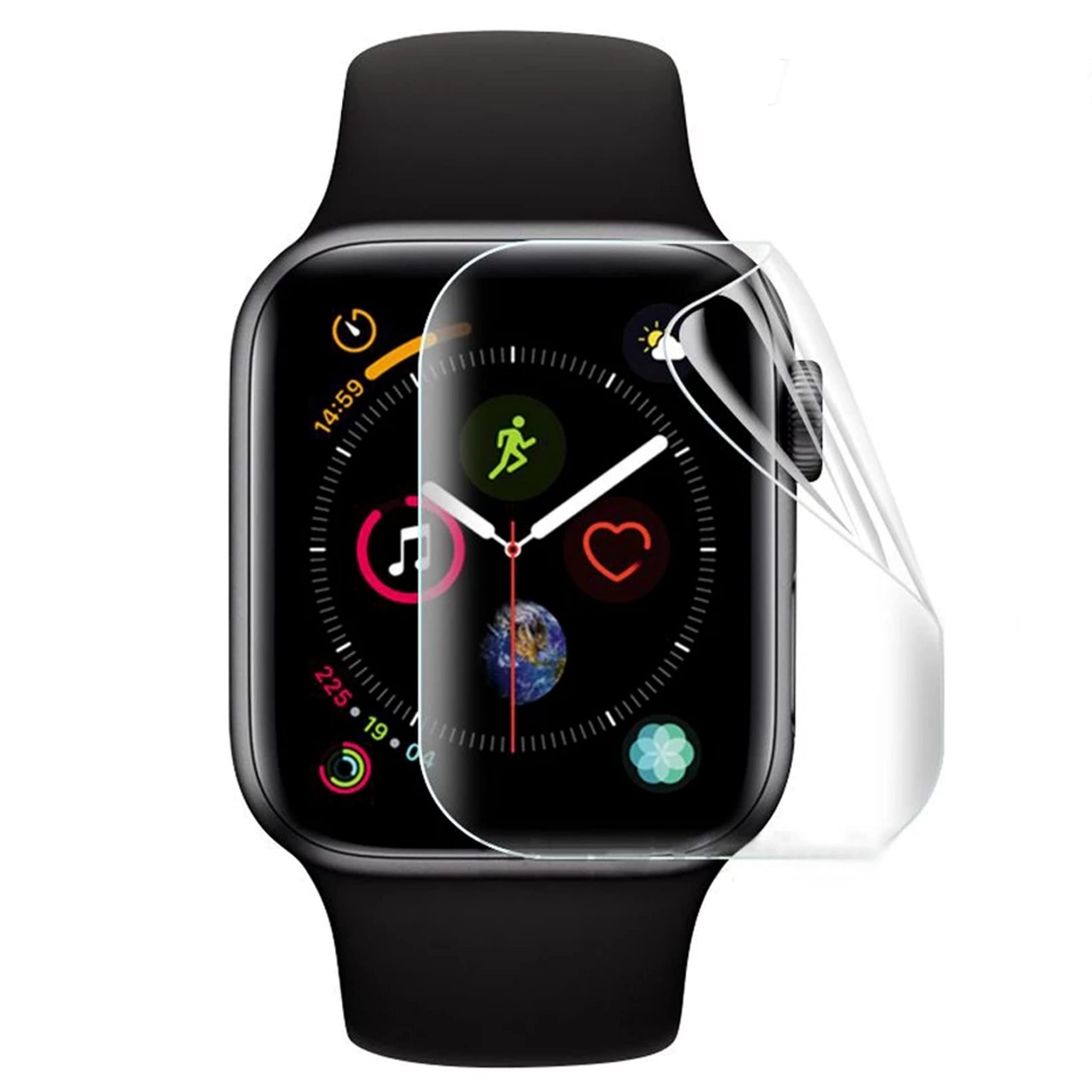 VIYAN Apple Watch SE 44mm Tempered glass Edge To Edge Full Screen Coverage Flexible Watch Screen Protector (PACK OF 2) (B09BK6M1V7) Amazon Price History, Amazon Price Tracker