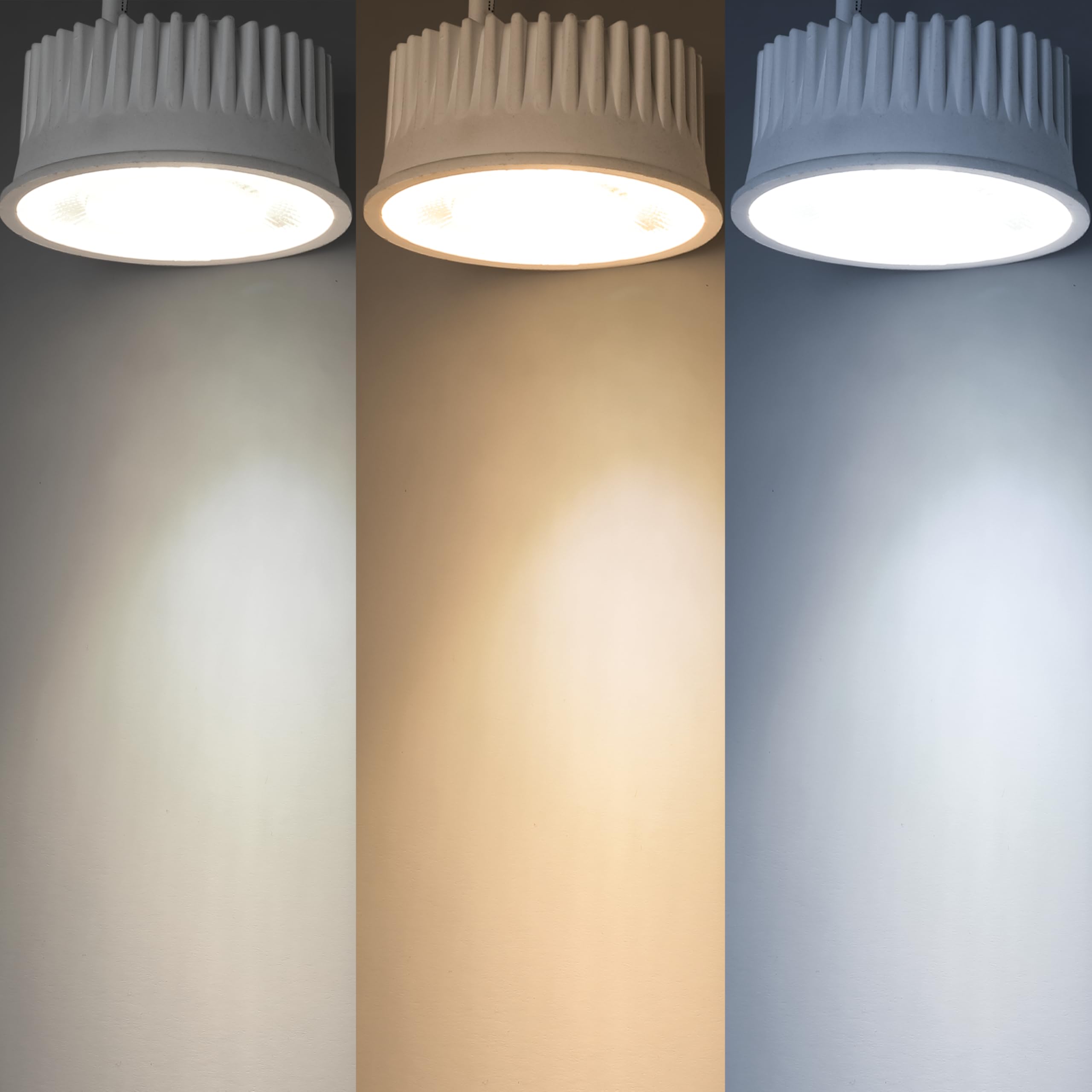 Matter LED-Modul 3er-Pack RGB + CCT | Thread Mesh | Mehrfarbig Dimmbar, 2700K, 500 lm, 4,8W Leuchtmittel Smart Home Beleuchtung für Alexa, Google, Apple