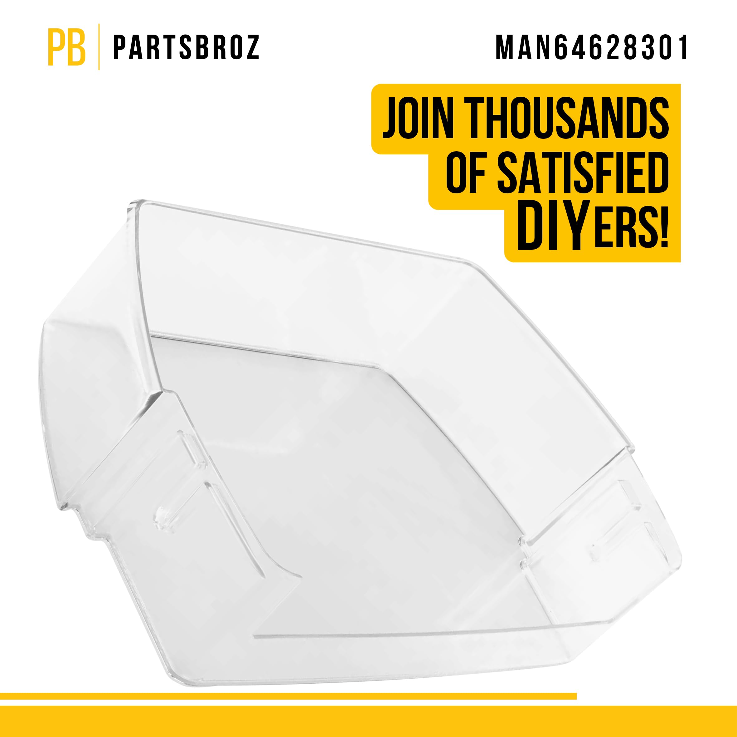 Amazon.com: PartsBroz MAN64628301 Door Basket - Compatible with LG