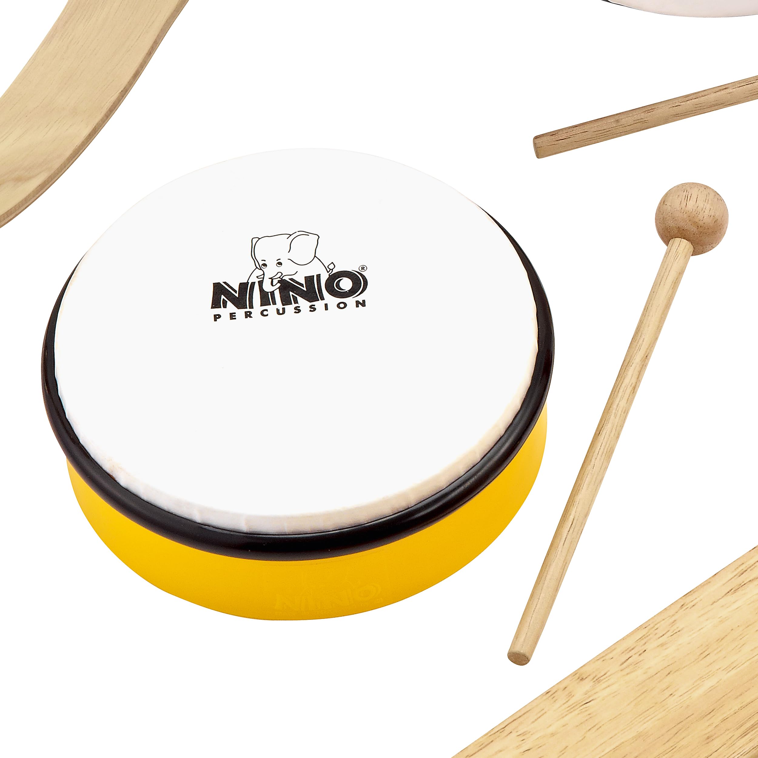 Nino Percussion NINOSET012 - Assortimento di 12 strumenti a percussione