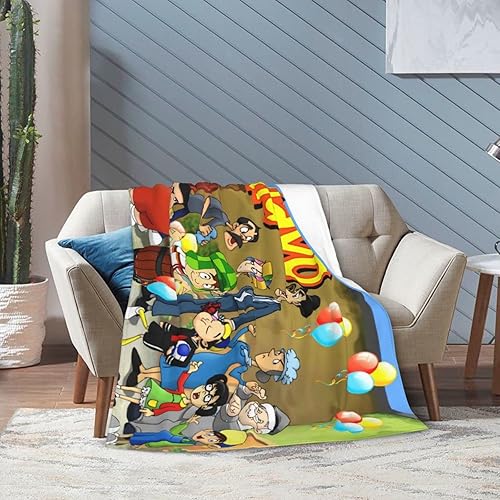 Miniatura 7 de Manta El Chavo Anime Del Ocho - Manta de franela para sofá, dormitorio, decoración del hogar, 60 x 50 pulgadas