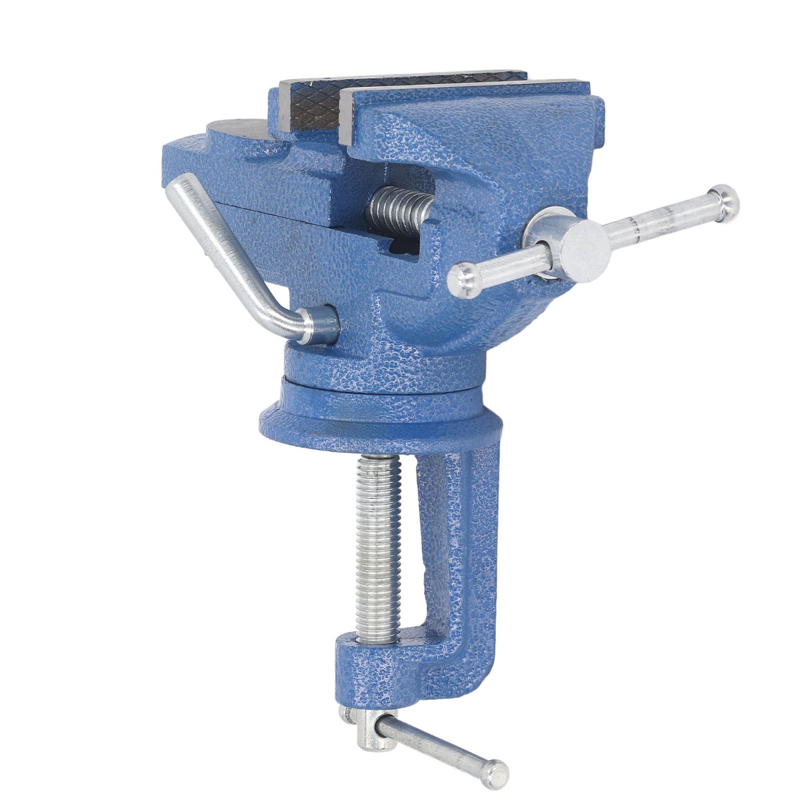 Mini Morsetto da Tavolo, Morsa da Banco Universale Piccola, Morsetto da Banco Portatile da 2 3 4 Pollici, Morsetto Multifunzionale a 360° su Morsa da Tavolo per Lavorazione del