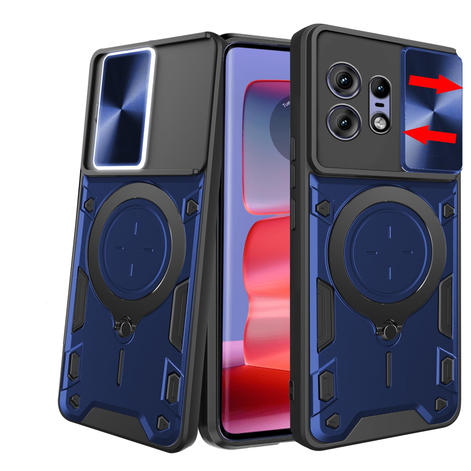KZIOACSH Case for Motorola Edge 50 PRO 5G