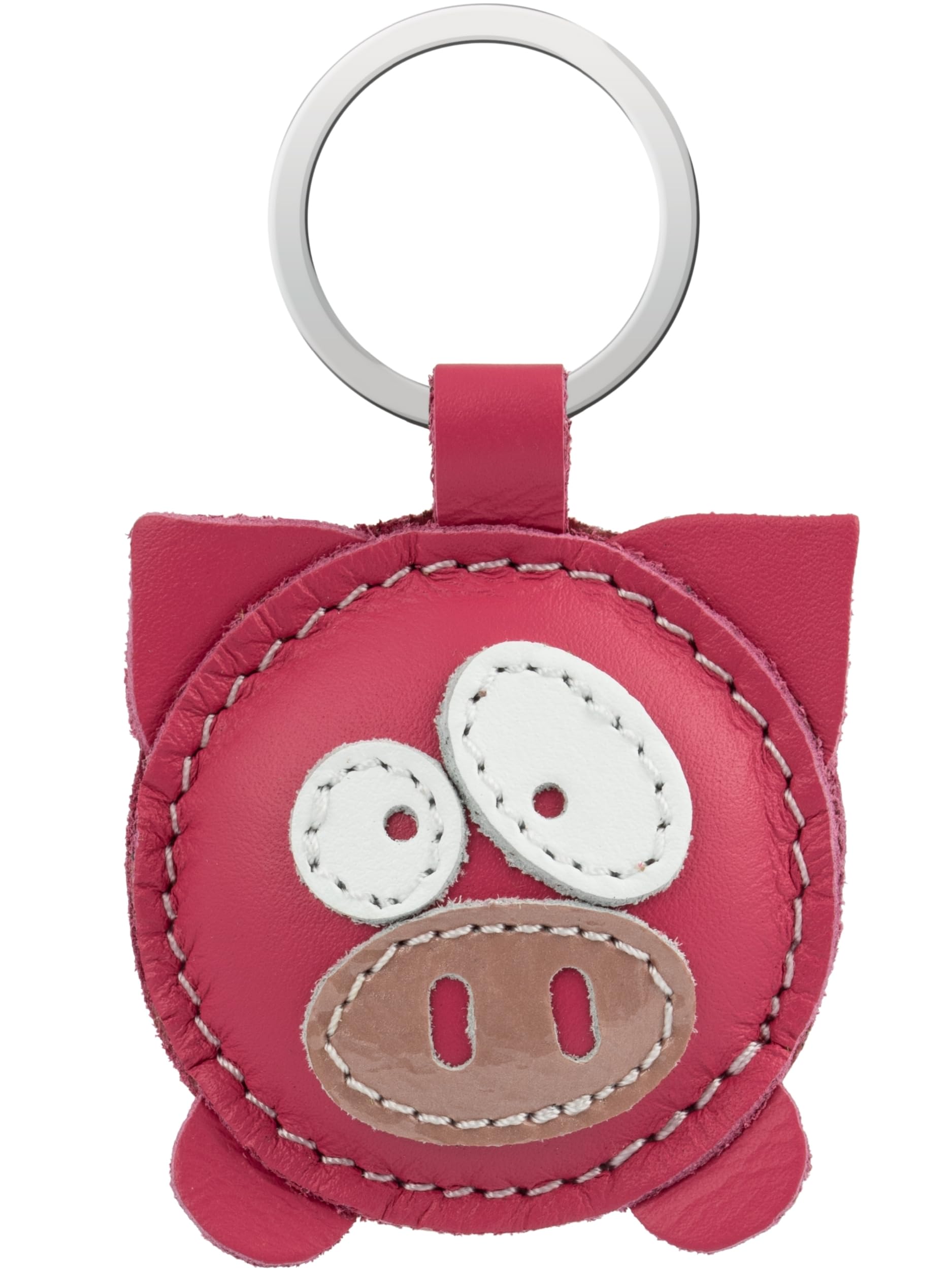 Simaru portachiavi animali, portachiavi in vera pelle, portachiavi di alta qualità, Made in EU, regalo di Natale, compleanno, anniversario, trova portachiavi con animale preferito