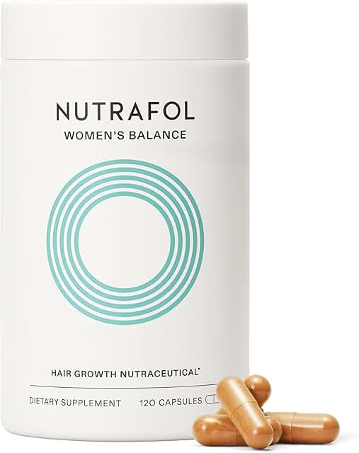 Nutrafol Women's Balance Hair Growth Supplements, Ages 45 and Up, Clinic...