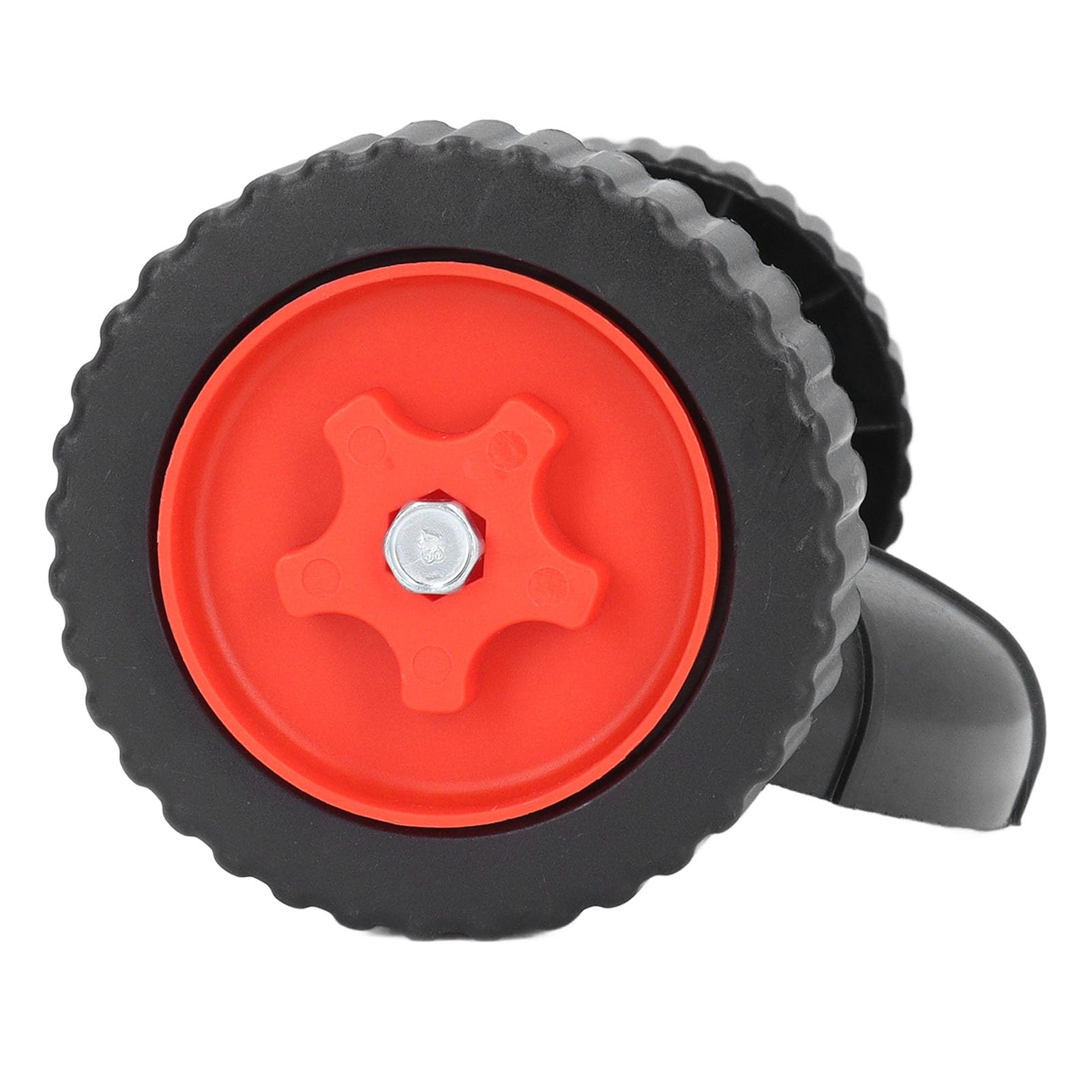 Roue de Support de Tondeuse, Fixation de Roue de Coupe-Bordure Légère, Roues Auxiliaires, Roue de Coupe Réglable en Hauteur, Roue de Remplacement pour la Plupart des Tondeuses à