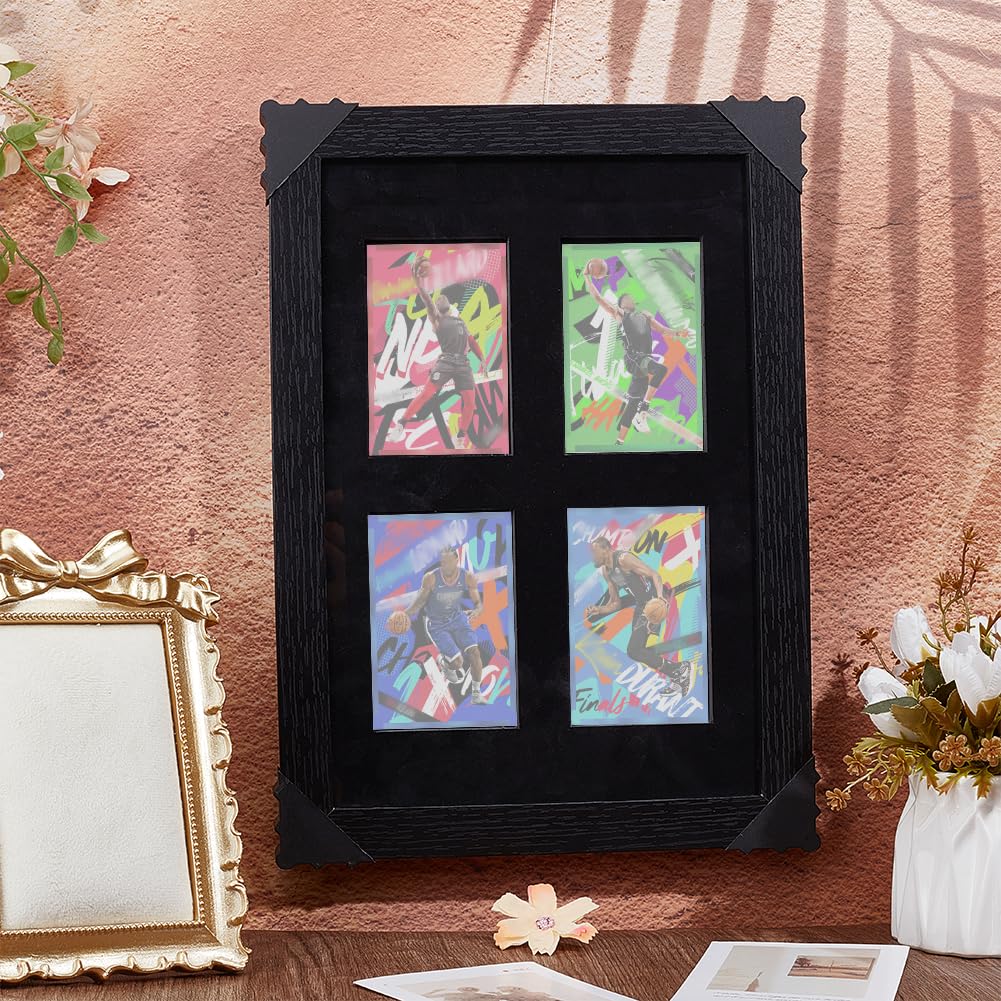 PH PandaHall 4 Grids Trading Card Display Frame - Image 4