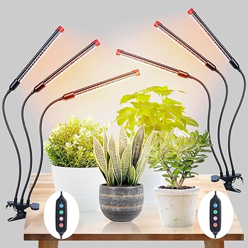 Luces de cultivo de 100 W para plantas de interior de espectro completo, luces LED de cultivo de plantas, 3000k5000k660nm, lámparas de cultivo de