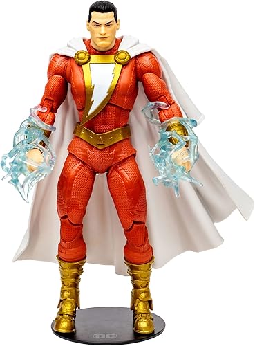Miniatura 1 de McFarlane DC Multiverse 7IN Shazam! (Etiqueta dorada) AF