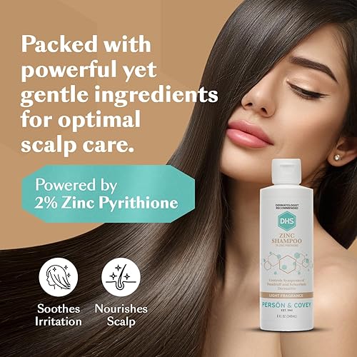 Miniatura 5 de DHS Champú de zinc 8 onzas