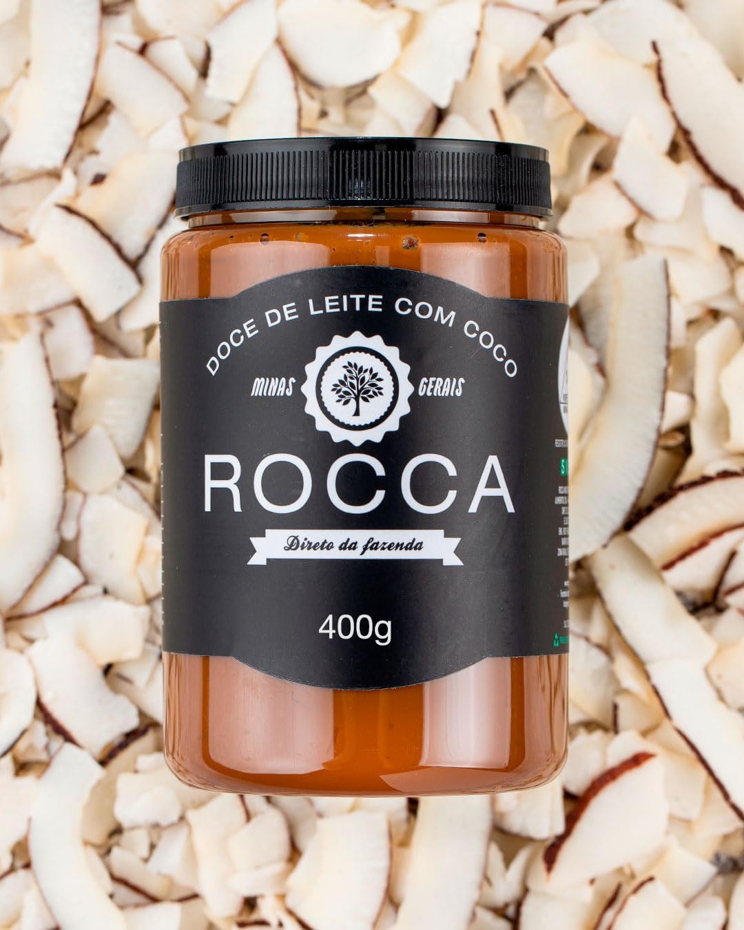 Doce de Leite Rocca com Coco 400g