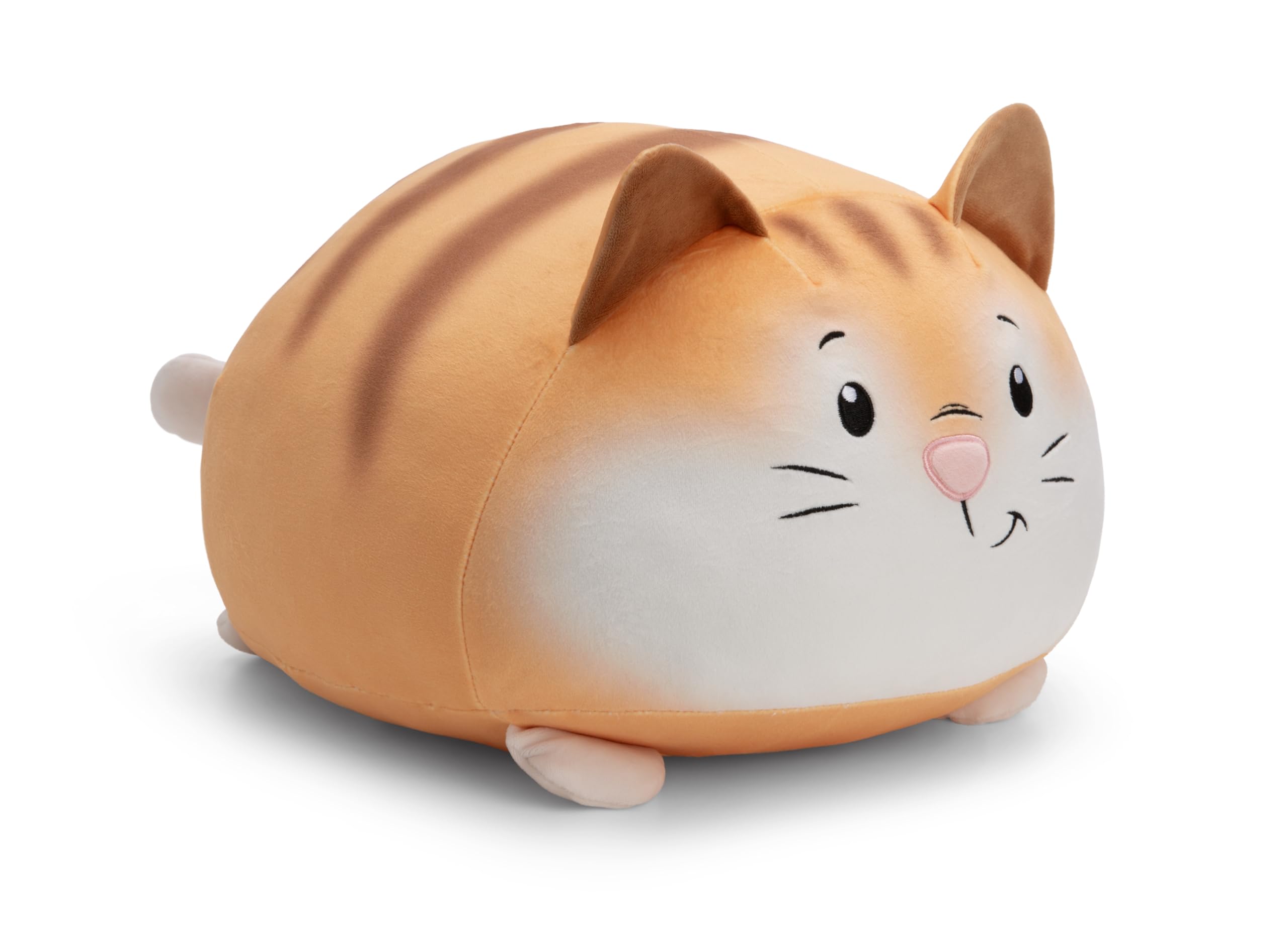 NICI soft toy Chill-NICI cat 30x34cm - beige - Fluffy plush, cute to cuddle and play with, for children & adults, great gift idea - 61692
