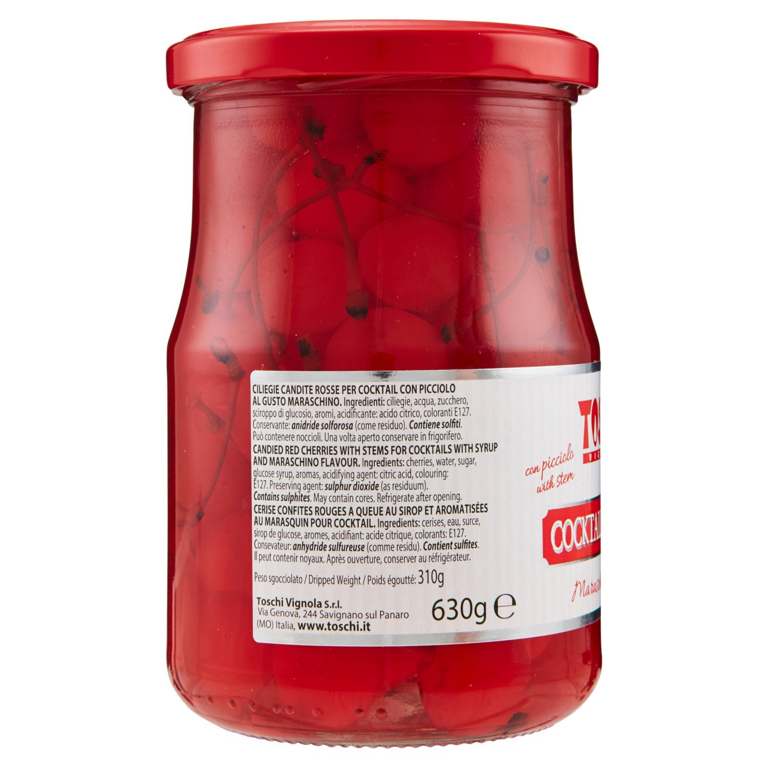Toschi Ciliege Rosse Gr.630