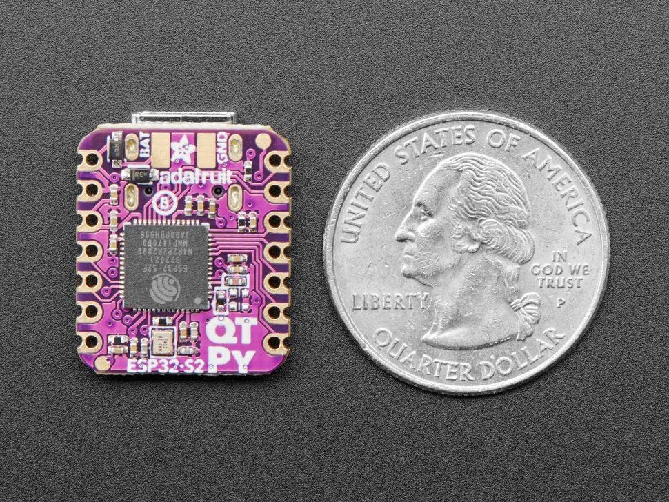 Adafruit QT Py ESP32-S2 WiFi-Dev-Board mit uFL-Antennenanschluss, STEMMA QT – Bild 5