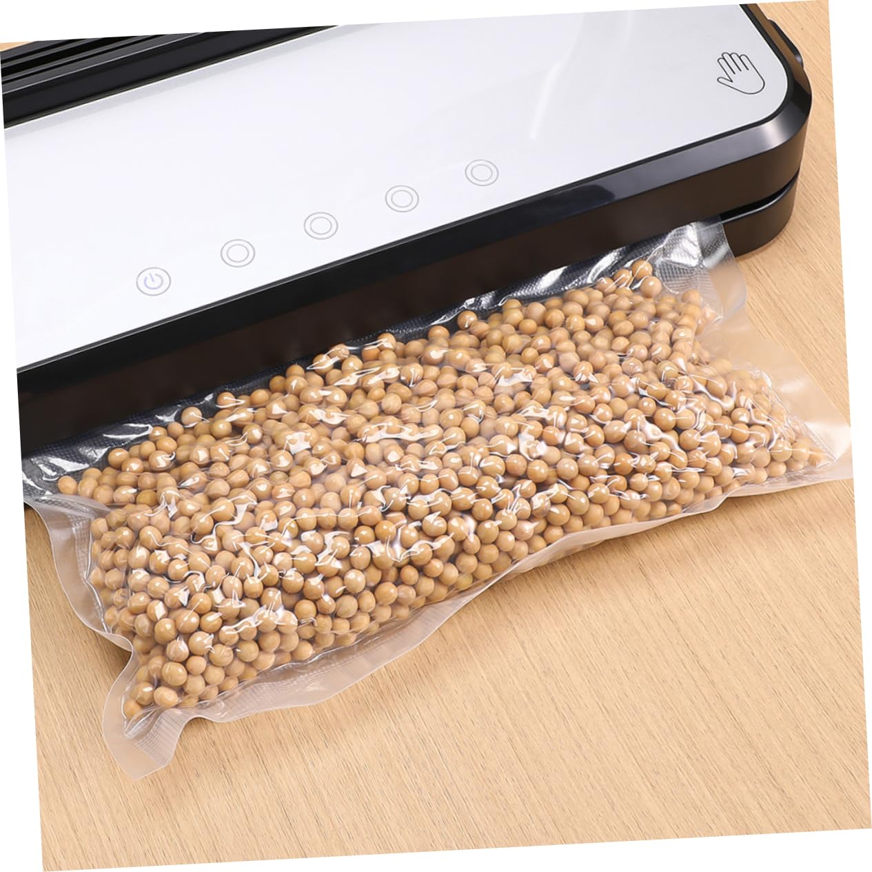 MOLUCKFU Multi-functional 2 Rolls Vacuum Sealer Bags Food Storage Preservation Bag Food Packing for Kitchen Easy Open/close Design
