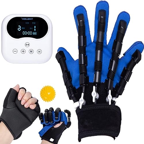 Miniatura 8 de Guantes de robot de rehabilitación Protector exoesqueleto entrenamiento manual para accidente cerebrovascular hemiplejia función de la mano
