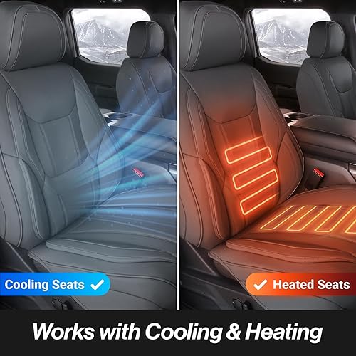 Miniatura 5 de Coverland Fundas de asiento de automóvil personalizadas para asientos delanteros asientos de cubo Chevy Camaro 2016-2024 estilo convertible,