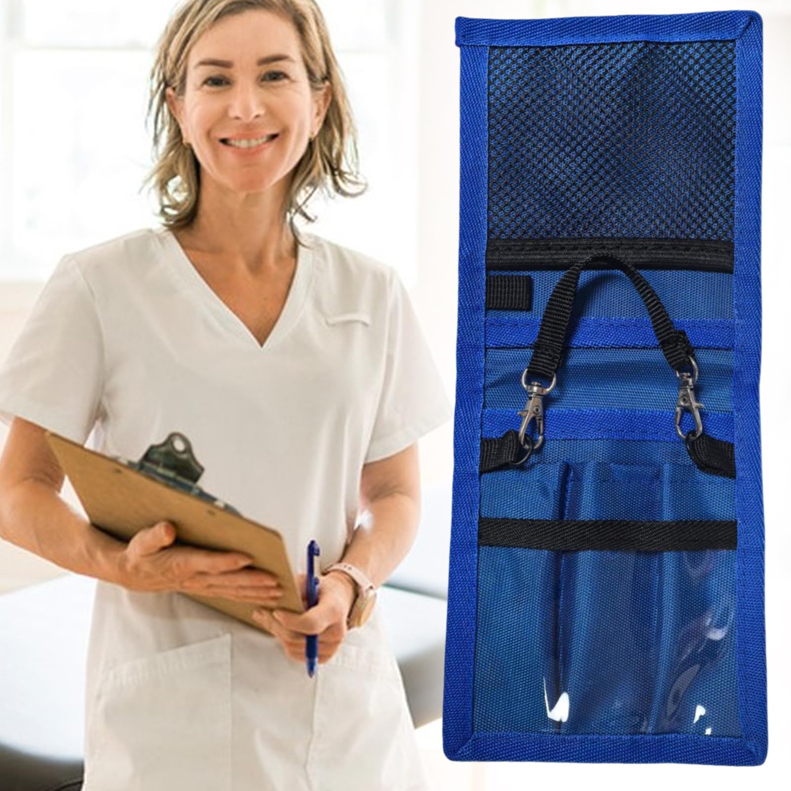 Fanny Pack para Enfermeras Bolsa de Cintura con Compartimentos Cinturón de Herramientas