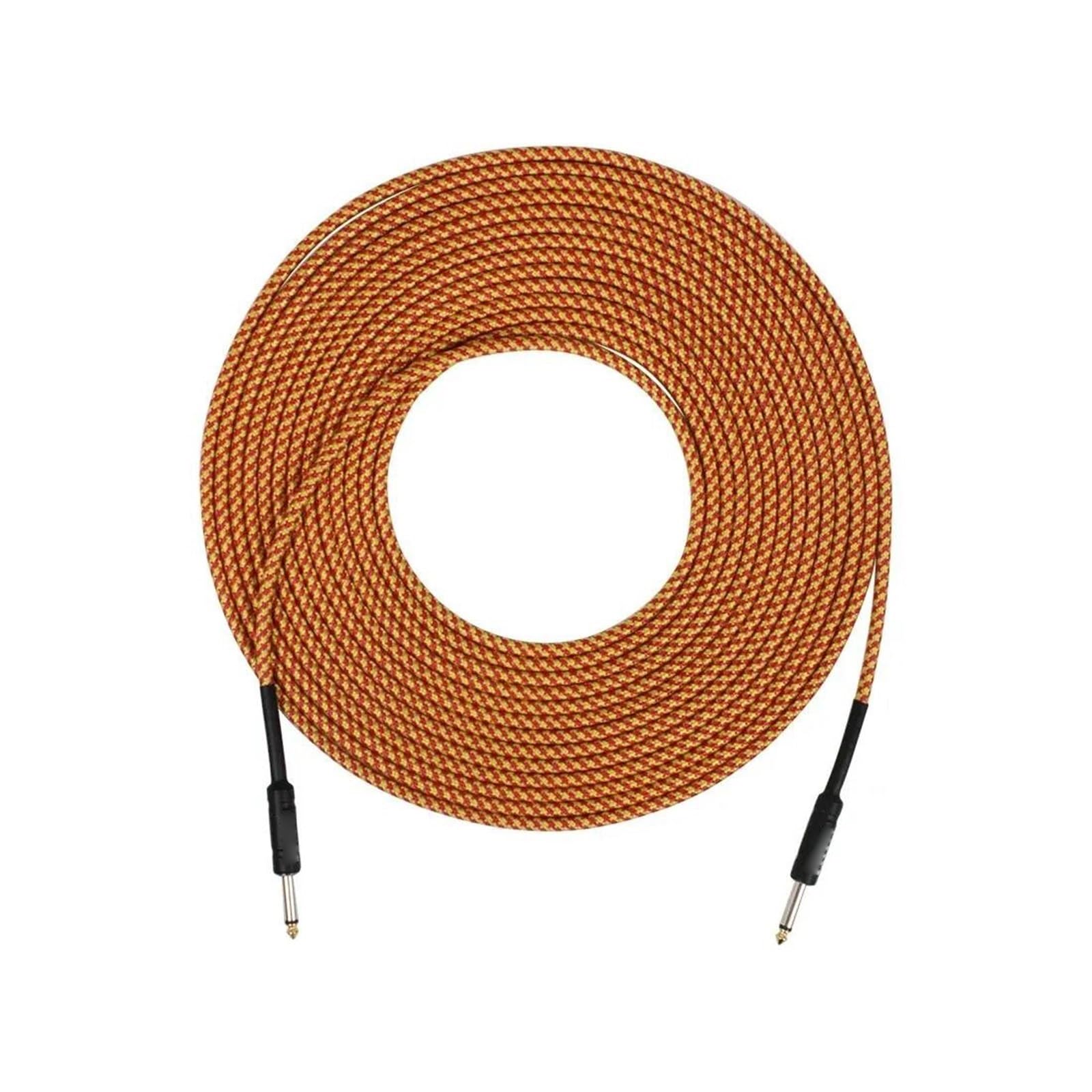 Kabel Do Gitary Basowej Wyjście 6,5 Mm Przewód Bezszumowy | Zapewnij czystą jakość dźwięku i szybką, płynną transmisję sygnału.(Type15 10M)