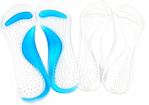 Miniatura 5 de Plantillas de gel para mujer – Plantilla ortopédica de soporte de arco de pie plano plantillas de gel de silicona inserción pies planos ortopédicos