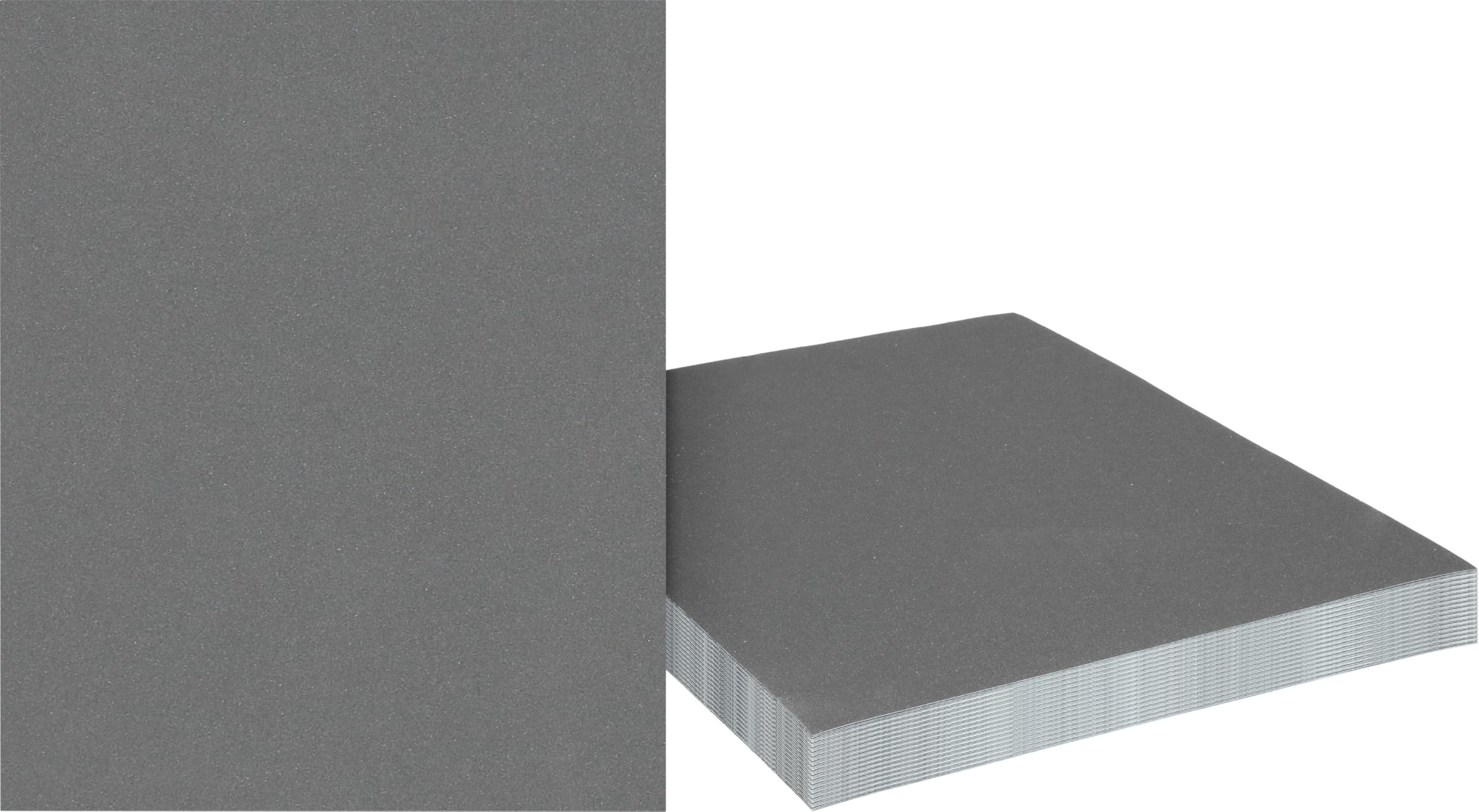 Bosch 50x PRO C355 Fogli abrasivi per levigatura manuale, 230x280 mm (per calcestruzzo, pietra dura, Ø 230x280 mm, accessorio professionale per levigatura manuale)
