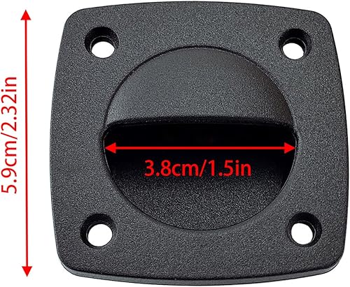 Miniatura 2 de Mango de tracción empotrado, pestillos de barco, mango de trampilla de barco, pestillos de escotilla de barco, tapas de escotilla de barco,