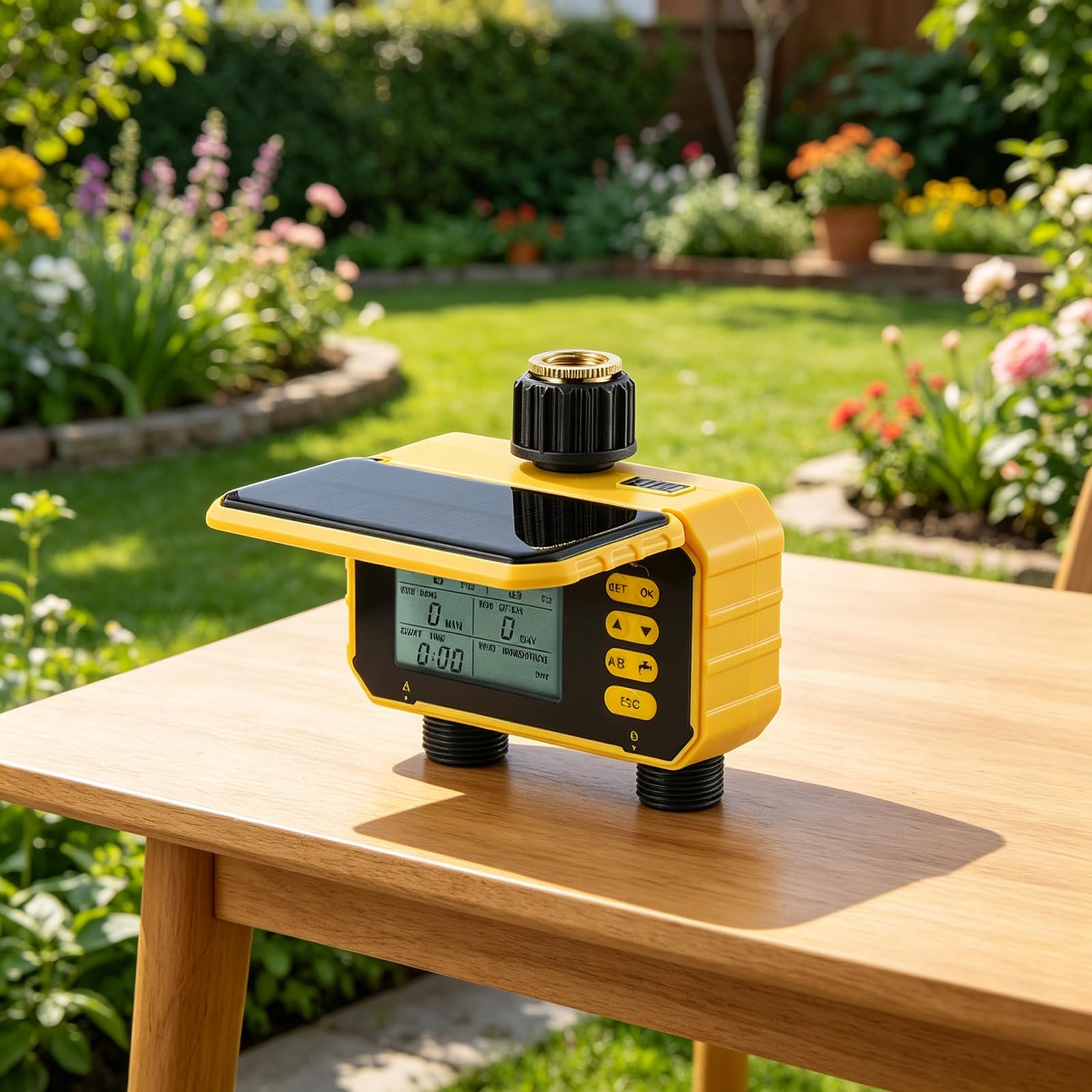 Dispositivo di irrigazione automatico per giardino con pianificazione esatta e robusto ABS Build Smartgarden irrigazione