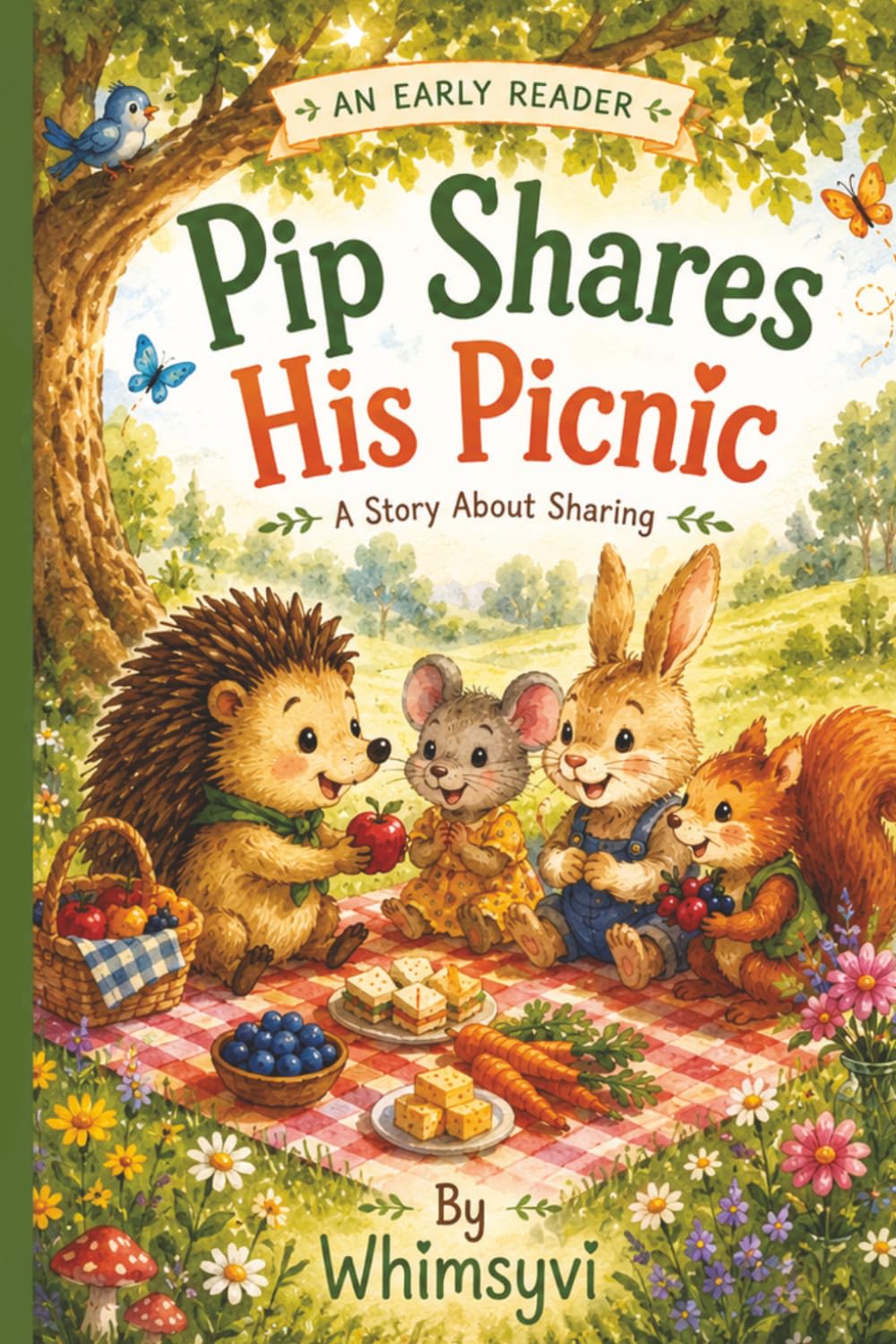 Pip Shares His Picnic: A Woodland Early Reader About Sharing and Friendship (Pip Early Reader Series)