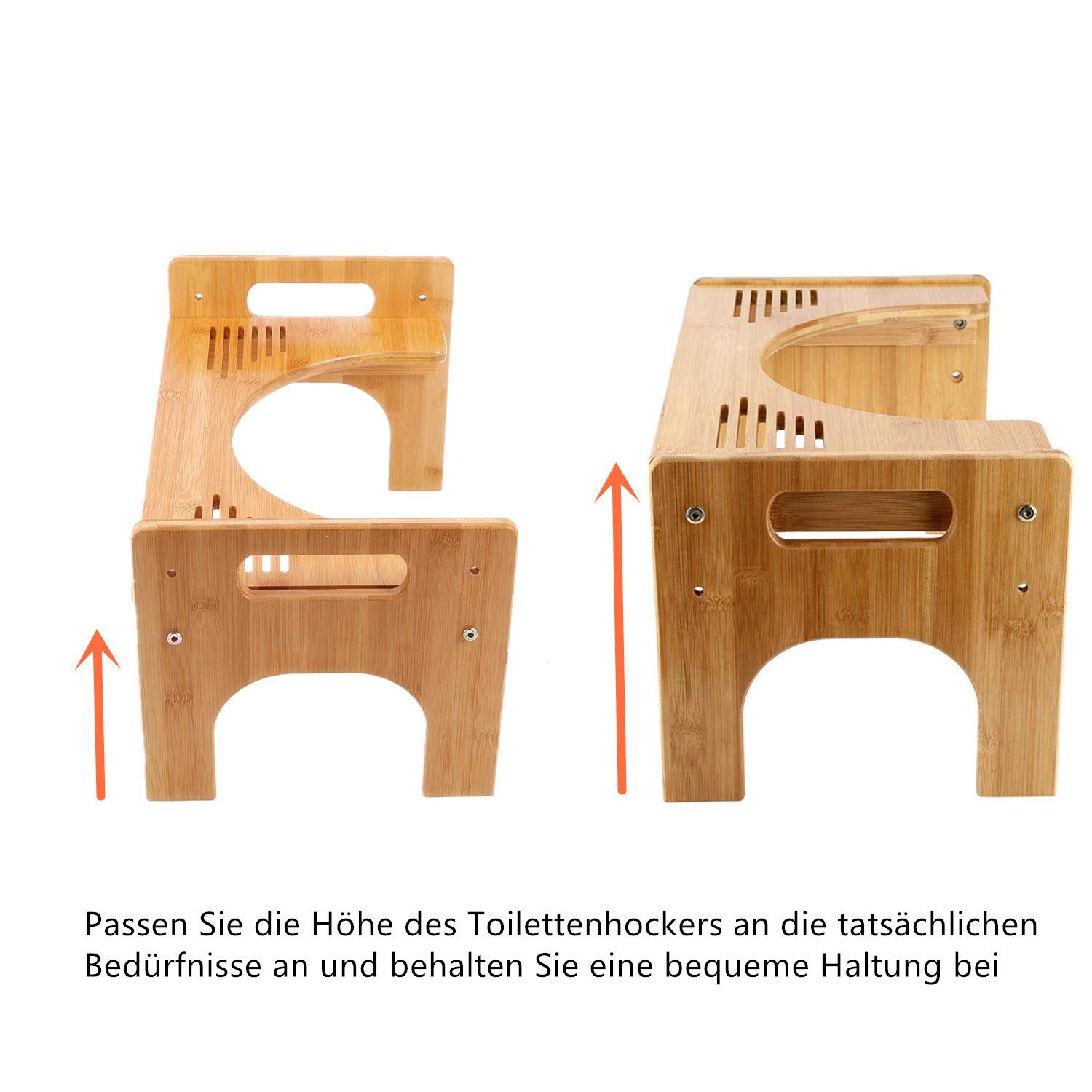 Santé Digestive Tabouret De Toilette Physiologique Squatty - Marchepied WC Pour Adultes Et Enfants - Position Accroupie Anti-constipation Marche Pied Wc