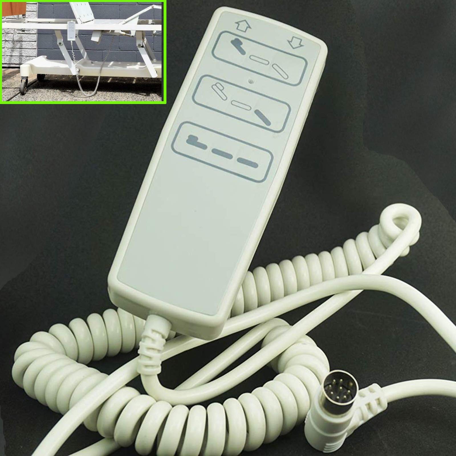 Telecomando Per Poltrona Letto Da Ospedale Elettrico Completo Controllo Manuale, Regolatore