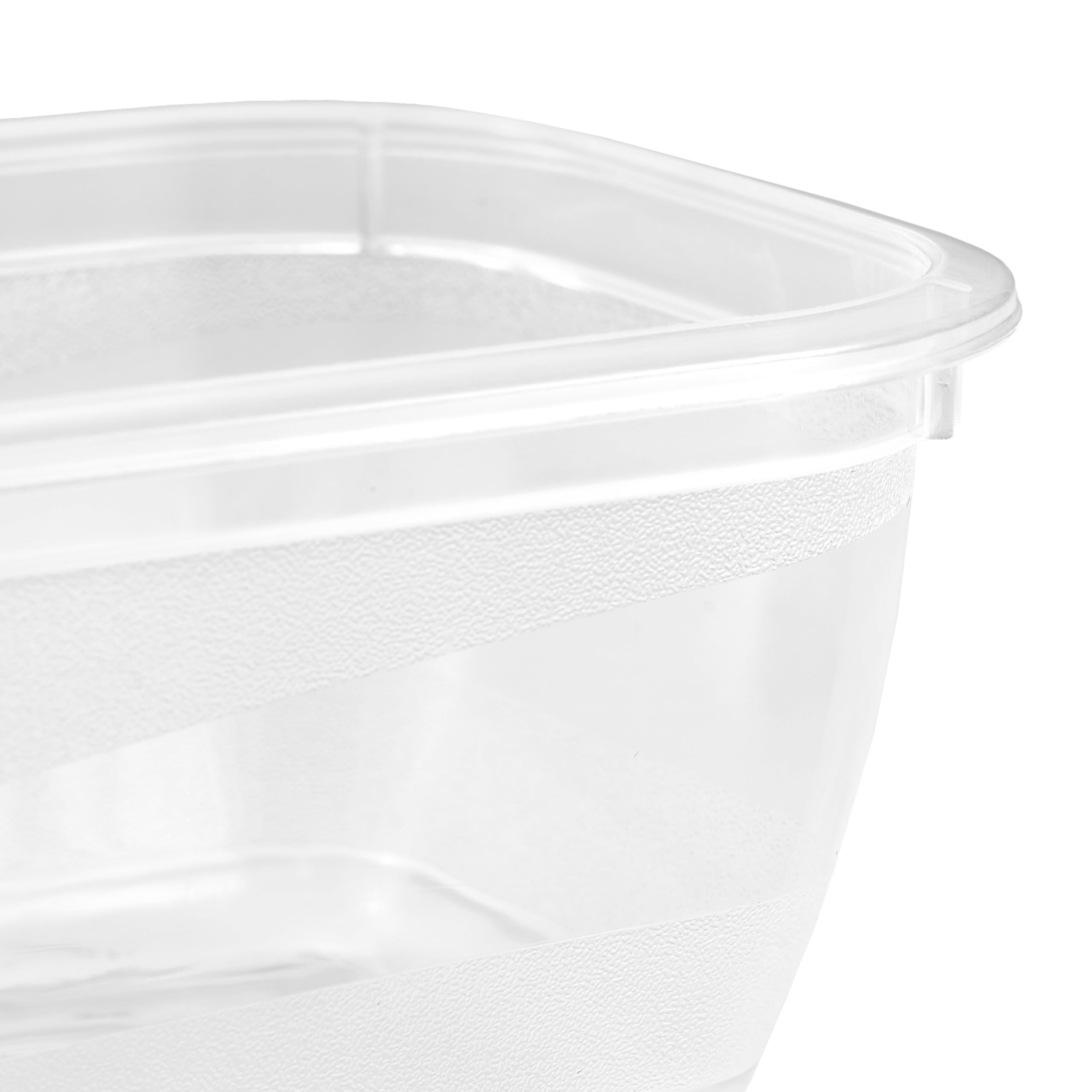 keeeper Fredo Set de 5 cajas con tapa para alimentos, 5 x 0,5 L, Gris cristal (Transparente) (Paquete de 6)