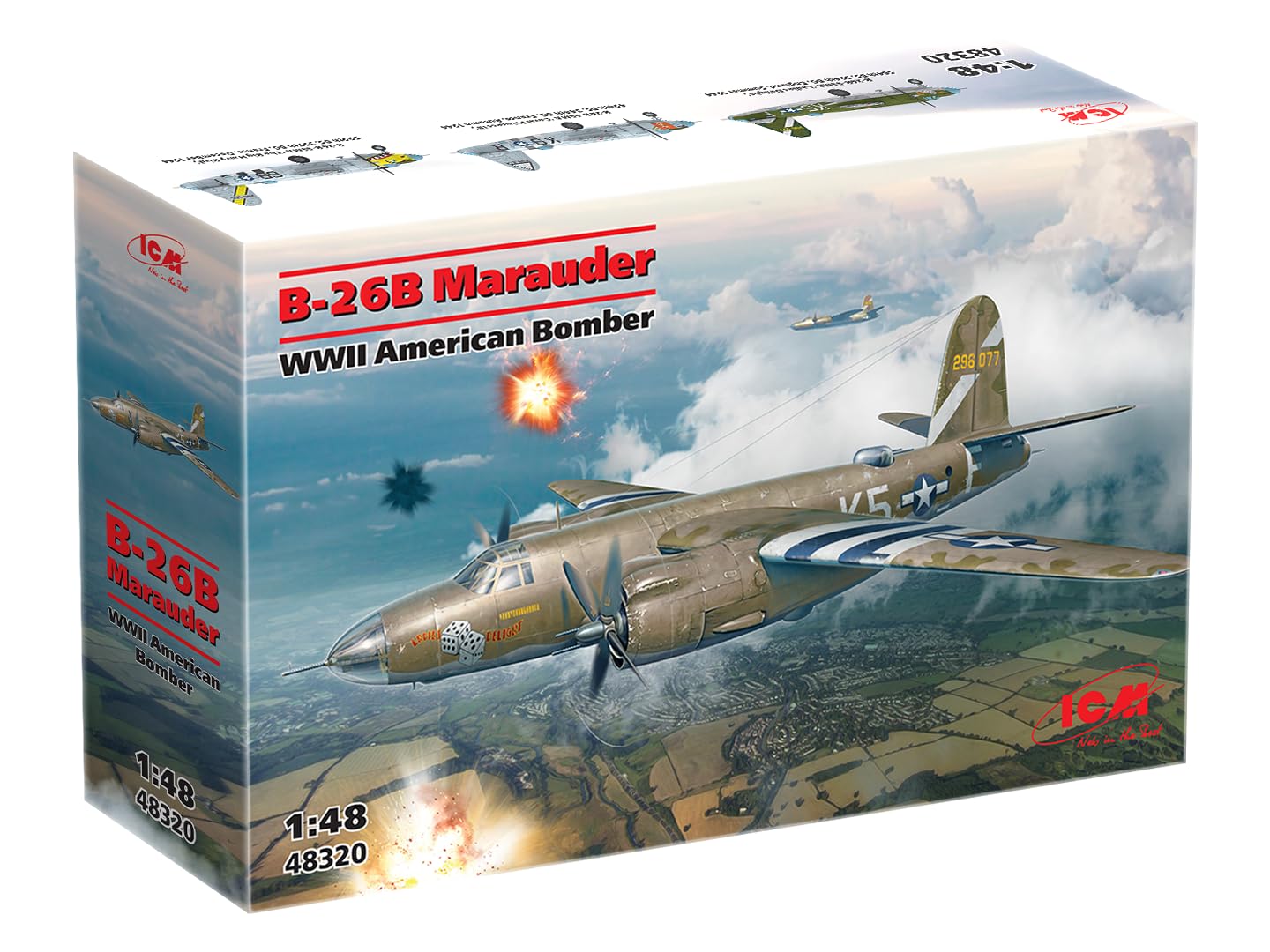 Amazon | ICM 48320 - B-26B マローダー、第二次世界大戦